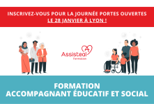 JPO 28/01/23 Assisteal Lyon AES accompagnant educatif et social