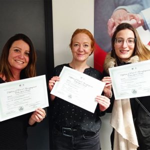 nos dernières diplômées de la formation AES Assisteal